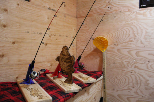 The Lamprey Ice Rod Holder