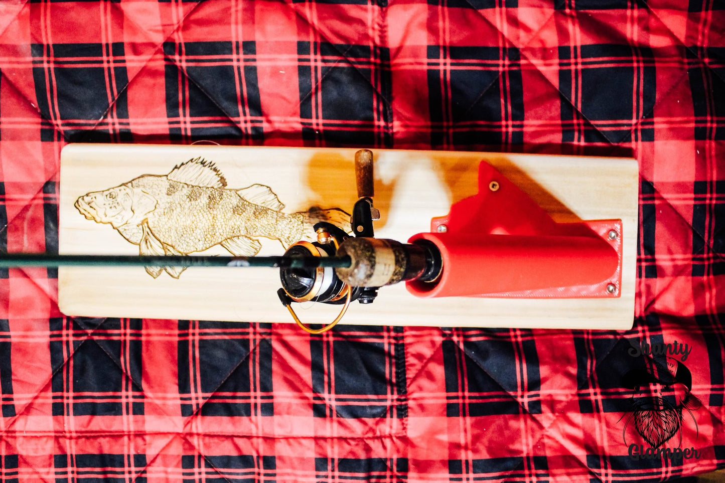 The Lamprey Ice Rod Holder